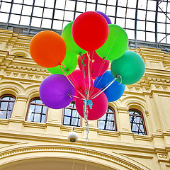 Image showing Colorful balloons 