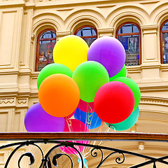 Image showing Colorful balloons 