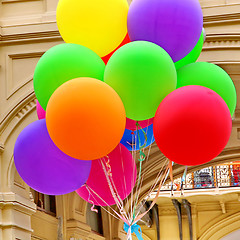 Image showing Colorful balloons 