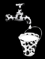 Image showing Milk Tap