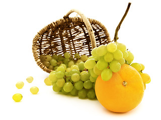 Image showing Grape And Orange