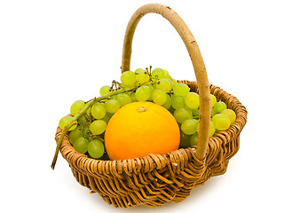 Image showing Grape And Orange