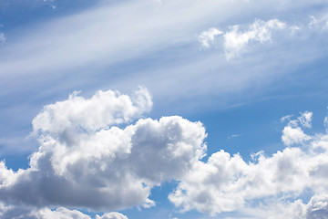 Image showing Sky clouds landscape