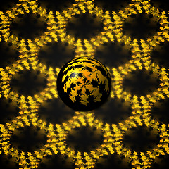 Image showing 3d Fractal Ball