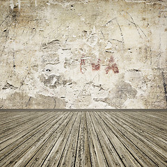 Image showing wooden floor background image