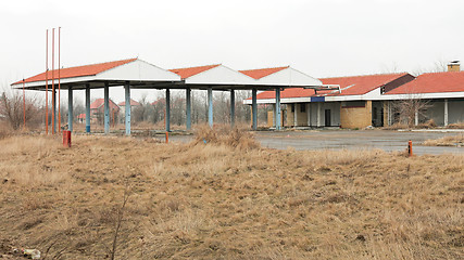 Image showing Abandoned Gas Station