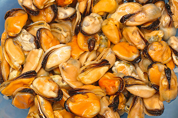 Image showing Mussels Without Shell