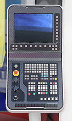 Image showing Machine Control Panel