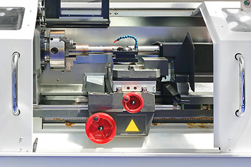 Image showing Metal Lathe