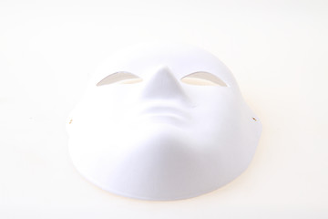 Image showing white carnival mask