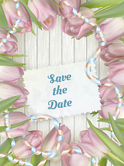 Image showing Wedding Invitation Cards. EPS 10