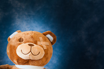 Image showing Injured Teddy Bear