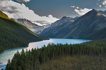 Image showing Kucherla lake. Altai. Russia