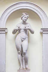 Image showing Feminine statue of Abundance