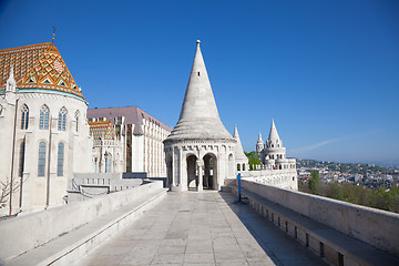 Image showing Budapest Fisherman\'s Bastion