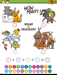 Image showing math educational activity