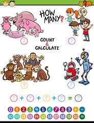 Image showing mathematical activity for children