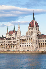 Image showing Budapest parliament view