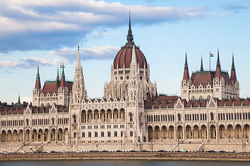 Image showing Budapest parliament view