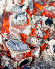 Image showing Background of Live Coals