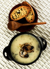 Image showing Mushrooms Cream Soup