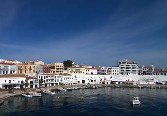 Image showing Es Castell Harbor