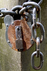 Image showing Rusty Lock