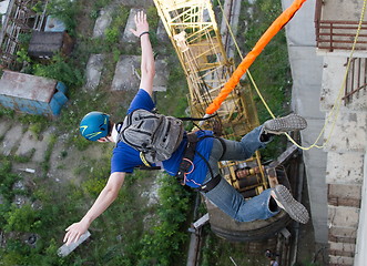 Image showing jump from the 15th floor