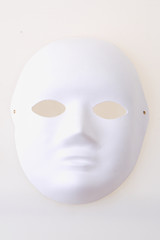 Image showing white carnival mask