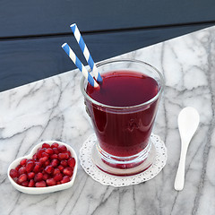 Image showing Pomegranate Juice Drink