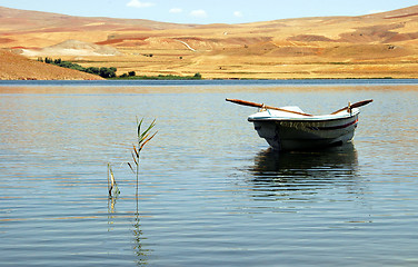 Image showing Boat On The Water