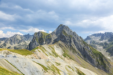 Image showing Landscape in Pyrenees Mountains