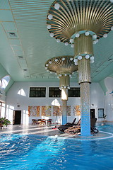 Image showing Indoor pool