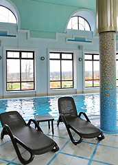 Image showing Indoor pool