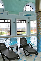 Image showing Indoor pool