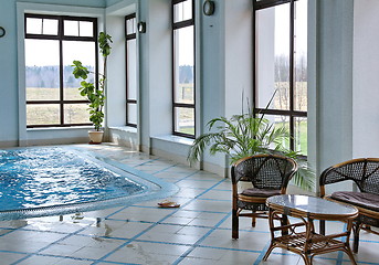 Image showing Indoor pool