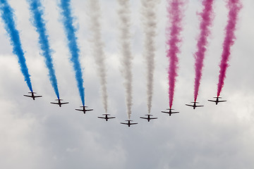 Image showing air show at London