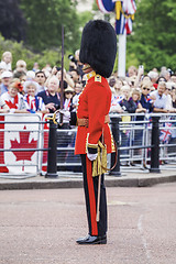 Image showing guard in London