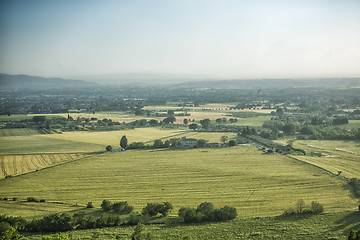 Image showing landscape mood in Italy Marche