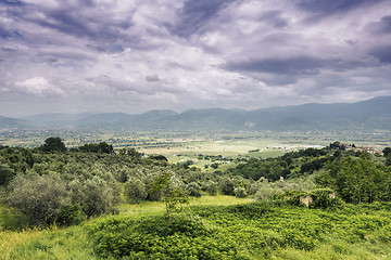 Image showing Landscape in Italy Marche