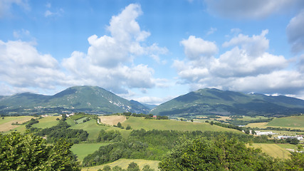 Image showing Landscape in Italy Marche