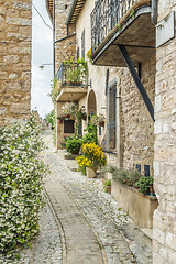 Image showing typical italian city street