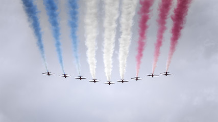 Image showing air show at London