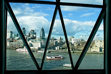 Image showing London trough window