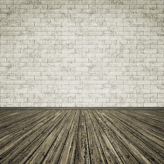 Image showing wooden floor background image