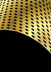 Image showing metal bend gold