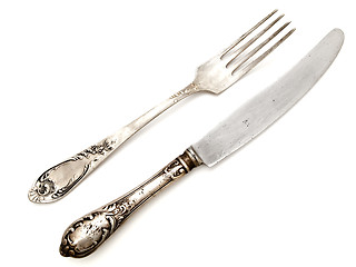 Image showing Fork With Knife