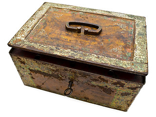 Image showing Old Rusty Chest 