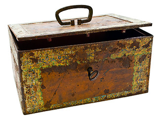 Image showing Old Rusty Chest 