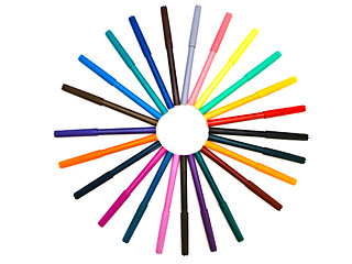 Image showing Felt Pens 